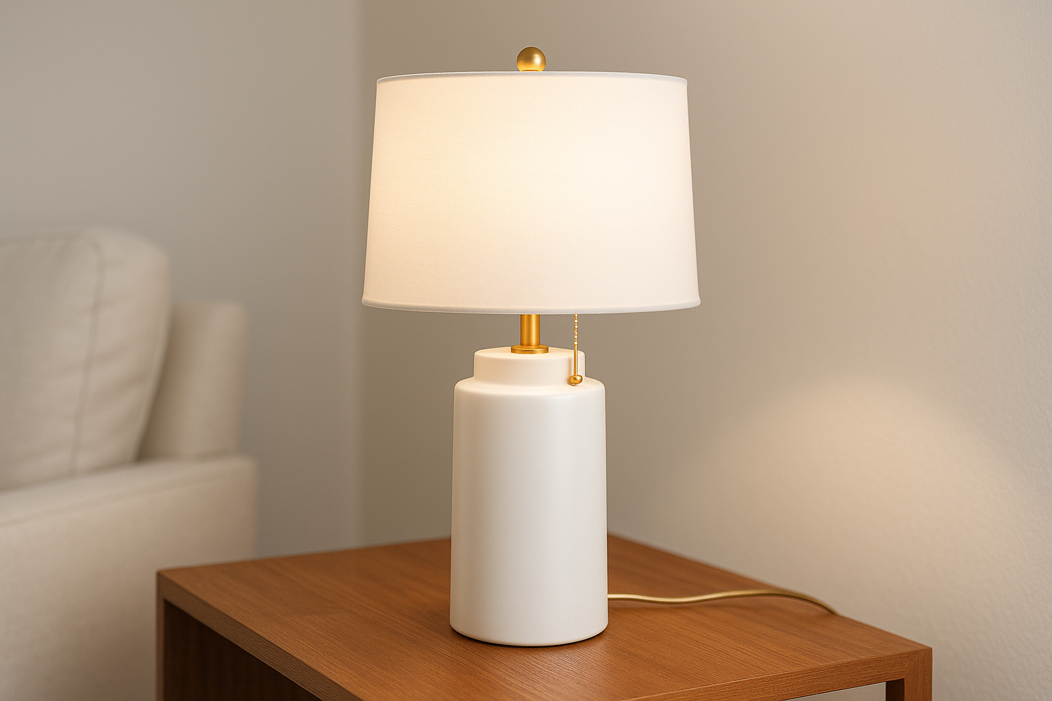 make a table lamp